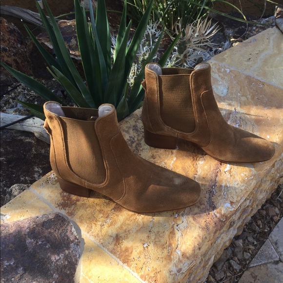 Zara Suede Ankle Bootie - Picture 2 of 8
